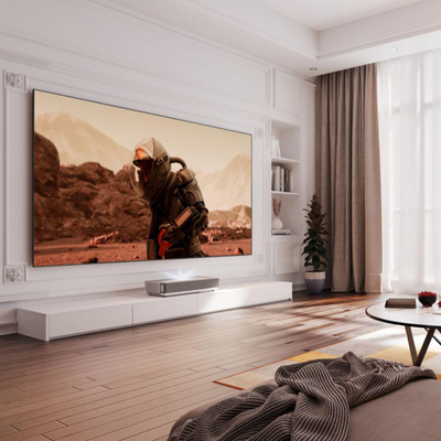 Projektor Laser TV Hisense 120L5HA, ekran 120", 4K UHD, i bardhë gri
