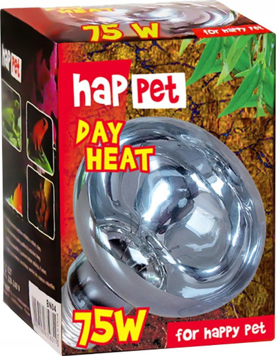 Грејна сијалица за терариум Happet Heating Bulb, UVA, 75W