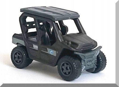 Makinë lodër Matchbox Jurassic World, shkallë 1:64, die-cast metal, gri