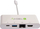 Adapter USB C Techly 3.1, HDMI RJ45 USB A 3.0, gri