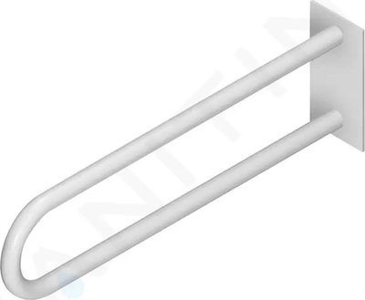 Dorezë mbështetëse muri Jika Universum H3897140000001, metal, 55 cm, e bardhë