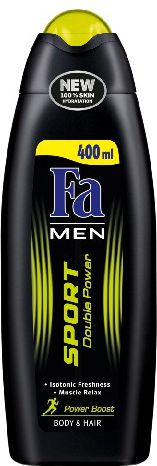 Гел за туширање Fa Men Sport Double Power за мажи, 400 мл
