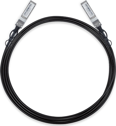 Мрежен кабел TP-Link TL-SM5220-3M, 3m, 10G SFP+, црн