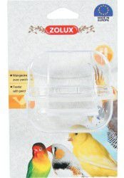 Ushqyes zogjsh Zolux, me vendqendrim, material transparent