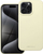 Mbështjellës telefoni Roar Futera Cloud Skin për iPhone 15 Pro Max, silikon, i verdhë i çelët