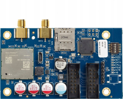 Modul celular Aritech 4G 3G 2G, për sisteme alarmi, slot SIM, blu