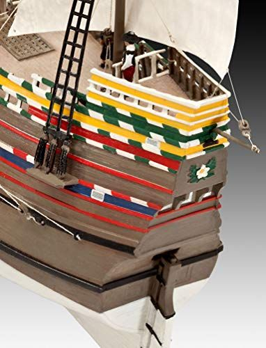 Set modeli plastik Revell Gift Set Mayflower 400th Anniversary 05684, shkalla 1:83, me ngjitës dhe bojëra