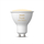 Llambë smart Philips Hue White Ambiance GU10, dritë e bardhë e rregullueshme, kontroll me Bluetooth, e bardhë