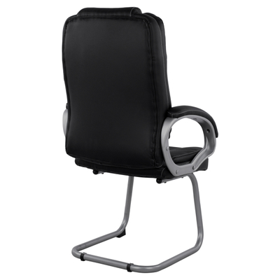 Karrige me mbulesë PU 63x67x112cm (HM1144.01), zezë