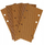 Letër brusimi DEDRA DED7943R3, granulim 100, 92x182mm, set 5 copë