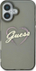 Maskë telefoni Guess GUHCP16SHCHGSPK për iPhone 16 6.1", hardcase IML me zemër, e zezë