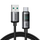 Kabllo USB Joyroom S-AC066A6 USB-A me USB-C, 1.2m, 66W, me ekran, e zezë