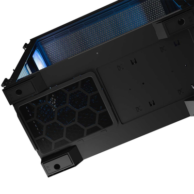 Kuti kompjuteri MODECOM HORIZON ARGB Flow, MIDI, USB 3.0, Type C, e zezë
