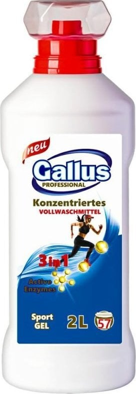 Xhel larës Mondex Laundry Gel 3n1 Sport, 2L, 57 larje