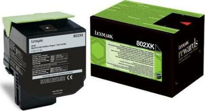 Toner printeri Lexmark 80C2XK0, i zi, origjinal