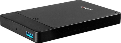 Kuti eksterne për disk 2.5" Lindy 43331, USB 3.0, SATA, e zezë