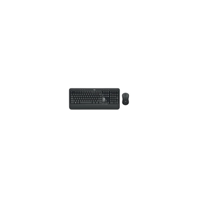 Set tastierë dhe mi Logitech MK540 Advanced, wireless, karbon i zi