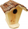 Shtëpi zogjsh Garden&amp;Fun Bird Nest Box, dru, 16.6x13x17cm, natyrale