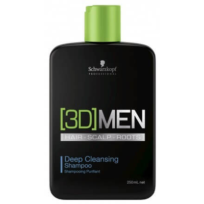 Shampon për flokë Schwarzkopf 3DMen Deep Cleansing, 250 ml