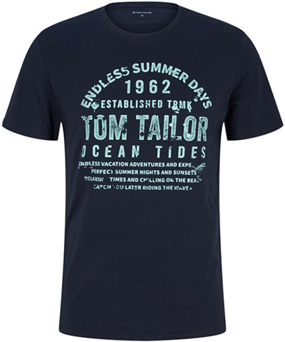 Maicë Tom Tailor Regular Fit 1031567.10668, e kaltër, M