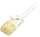 Kabllo rrjeti Equip Patch Cable Cat6a, 0.5m, U UTP Slim, e bardhë