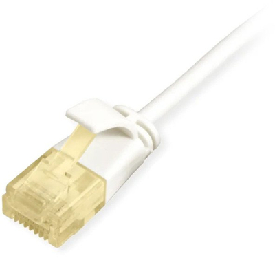Kabllo rrjeti Equip Patch Cable Cat6a, 0.5m, U UTP Slim, e bardhë