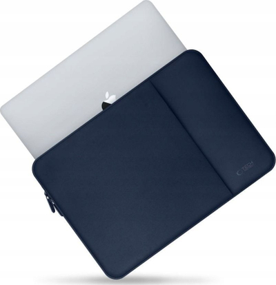 Futrollë laptopi Tech-Protect Neoprene, 13\", blu navy