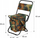 Karrige turistike Nils Extreme NC3012 Camo, çelik, 100 kg, kamuflazh
