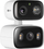 Kamerë sigurie TP-Link Tapo C246D, 3MP 2K, me rrotullim e këndim me dy lente, IP65, e bardhë