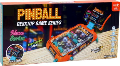 Loja tavolinë Pinball Flipper, lojë arcade, në polonisht, shumëngjyrëshe