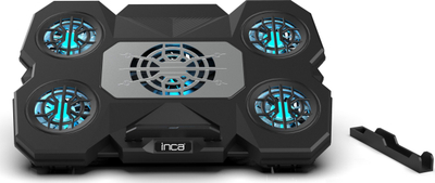 Ftohës për laptop Inca INC-614GMS me ventilatorë, ngjyrë e zezë
