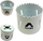 Sharrë rrethore për metal bimetal, 51mm, për inoks, e kuqe