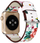Rrip për orë Wotchi Apple Watch - flower motif 42/44 mm