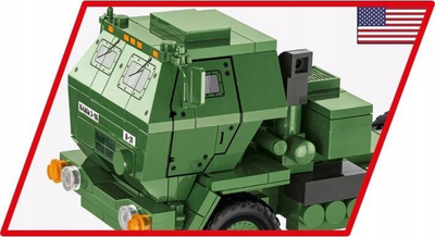 Set ndërtimi COBI Armed Forces M142 HIMARS, shkalla 1:35, 20.5 cm, shumëngjyrësh