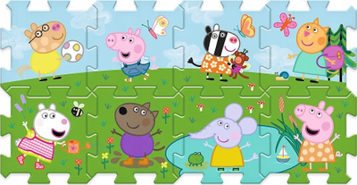 Puzzle shkumë Trefl Peppa Pig, 8 pjesë, shumëngjyrëshe