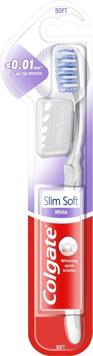 Furçë dhëmbësh Colgate Super Slim Soft, set 3 copë, qime 0.01mm, ngjyra të ndryshme