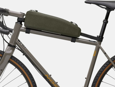 Çantë kornize biçiklete Brooks Scape Long Top Tube, 1.5L, e papërshkueshme nga uji, jeshile mud