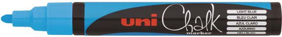 Marker për tabela Uni Mitsubishi Pencil PWE-5M, shkumës i lëngshëm, blu