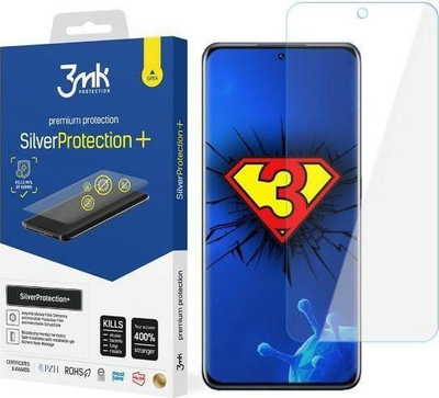 Folie mbrojtëse 3MK Silver Protect+, antibakteriale, për Oppo A57 A57e A57s, transparente