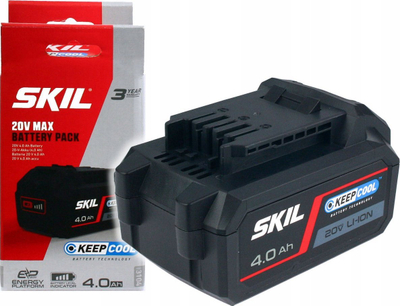 Bateri SKIL 20V Keep Cool, 4Ah, Li Ion