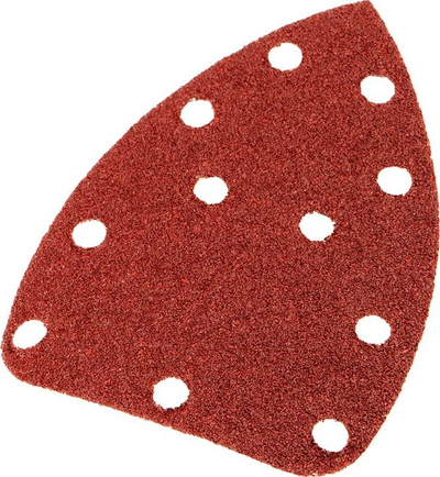 Letër smerili GRAPHITE 54H009, delta 140x140x80mm, K40, set 5 copë