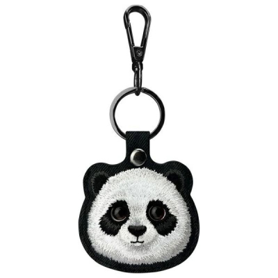 Set aksesorësh Nimmy Friends, 3 në 1, portofol dhe çantë telefoni, me panda, i zi