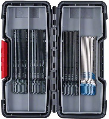 Set tehësh për sharrë orbitale Bosch 2607010904, 40 copa, për dru edhe hekur
