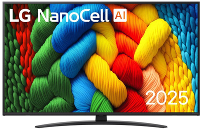 TV LG Nano81 55NANO81A3A, 55\", 4K, Smart TV