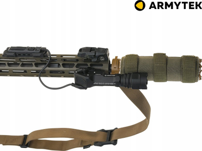 Elektrik taktik për armë Armytek Parma C2IR Pro, 1250lm, IR, Picatinny, i zi
