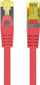 Kabllo rrjeti Lanberg Patchcord CAT6A, SFTP, 3m, e kuqe