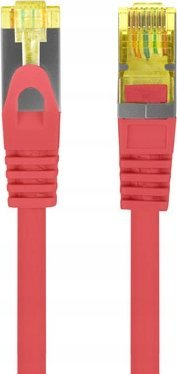 Kabllo rrjeti Lanberg Patchcord CAT6A, SFTP, 3m, e kuqe