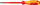 Kaçavidë e sheshtë Knipex 982065, e izolume 1000V, majë 6.5mm, e kuqe