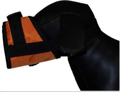Gojore për qen Grande Finale KA/P/1, madhësia XS, 12–20 cm, portokalli me të zezë