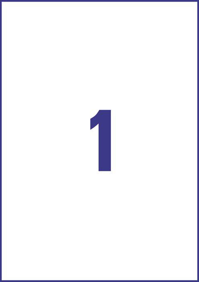 Etiketa Avery, 10 copë